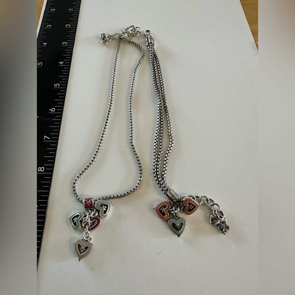Silver Heart Charm Bracelet